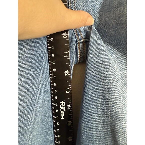 UNIQ BY LITZ High Rise Super Flare Bell Bottom Jeans Womens Size 27/5 Stretch - Picture 8 of 13